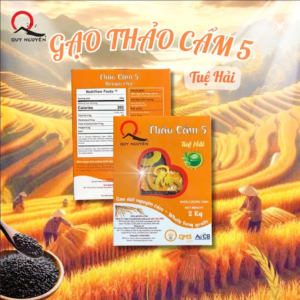 Gạo Thảo Cẩm 5 Tuệ Hải – Lựa Chọn Vàng Cho Sức Khỏe