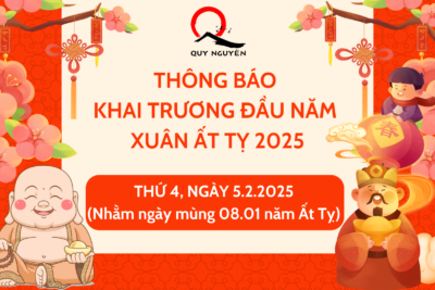 Thông Báo Khai Trương Xuân Ất Tỵ 2025