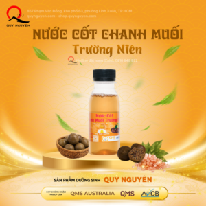 Nước Cốt Chanh Muối Trường Niên – 122ml