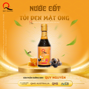 Nước Cốt Tỏi Đen Mật Ong