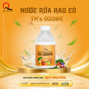 Nước rửa rau củ quả AHOZONE 500gr