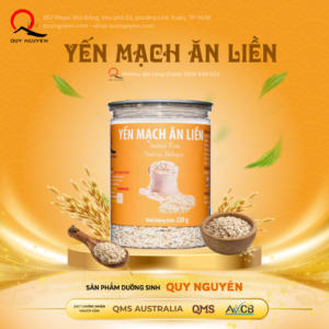 Yến mạch ăn liền – Hũ 220gr